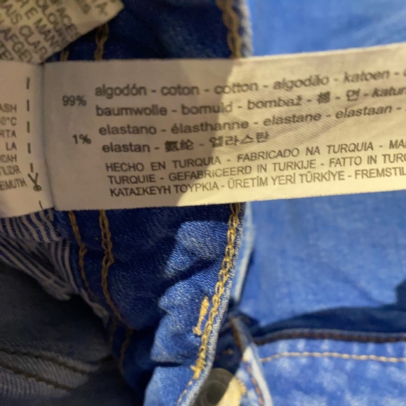 Zara Trafaluc Slouchy Distressed Jeans- Size 10 - Picture 3 of 12